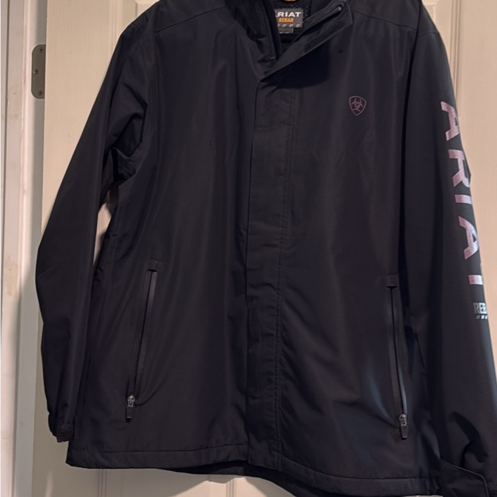 Ariat Rebar Stormshell Logo Waterproof Jacket